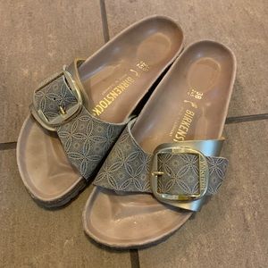 Special Edition Big Buckle Birkenstock sandals